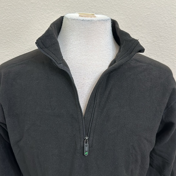 PolarMax 4.0 HEAVYWEIGHT ZIP MOCK - Black - Picture 3 of 16